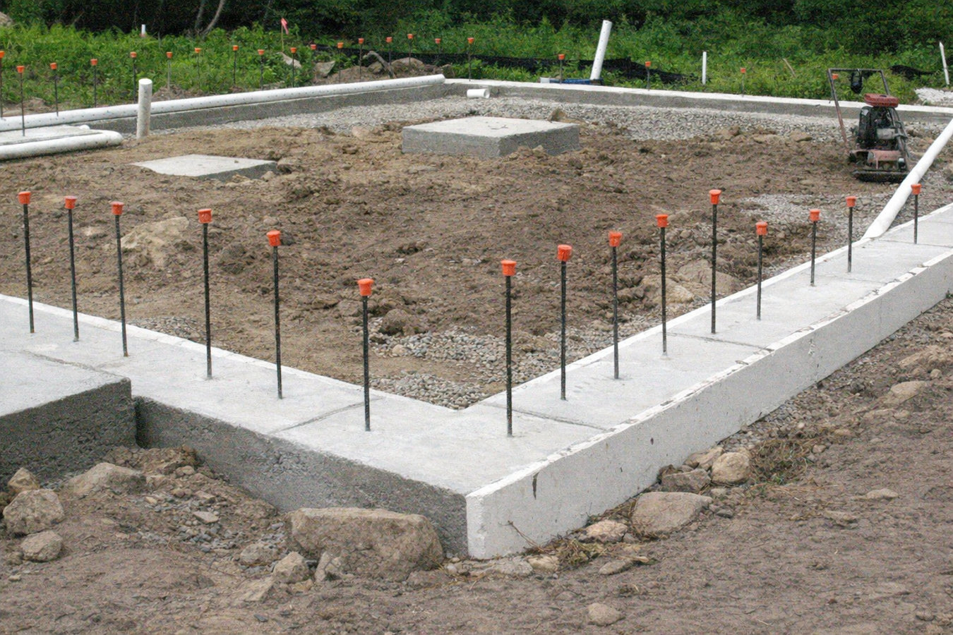 Concrete footings in Quincy, MA