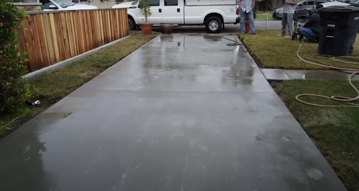 Expert concrete driveway installation in Quincy, MA