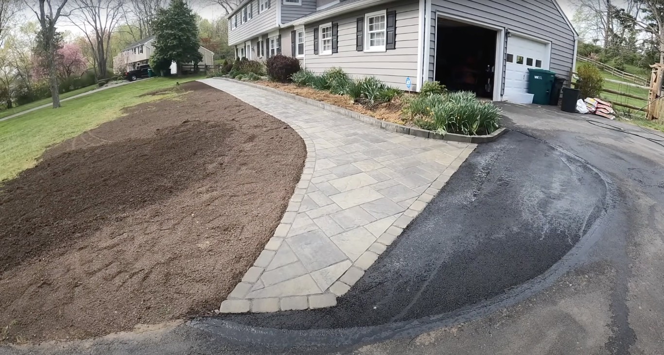 Professional concrete patio and walkway construction in Quincy